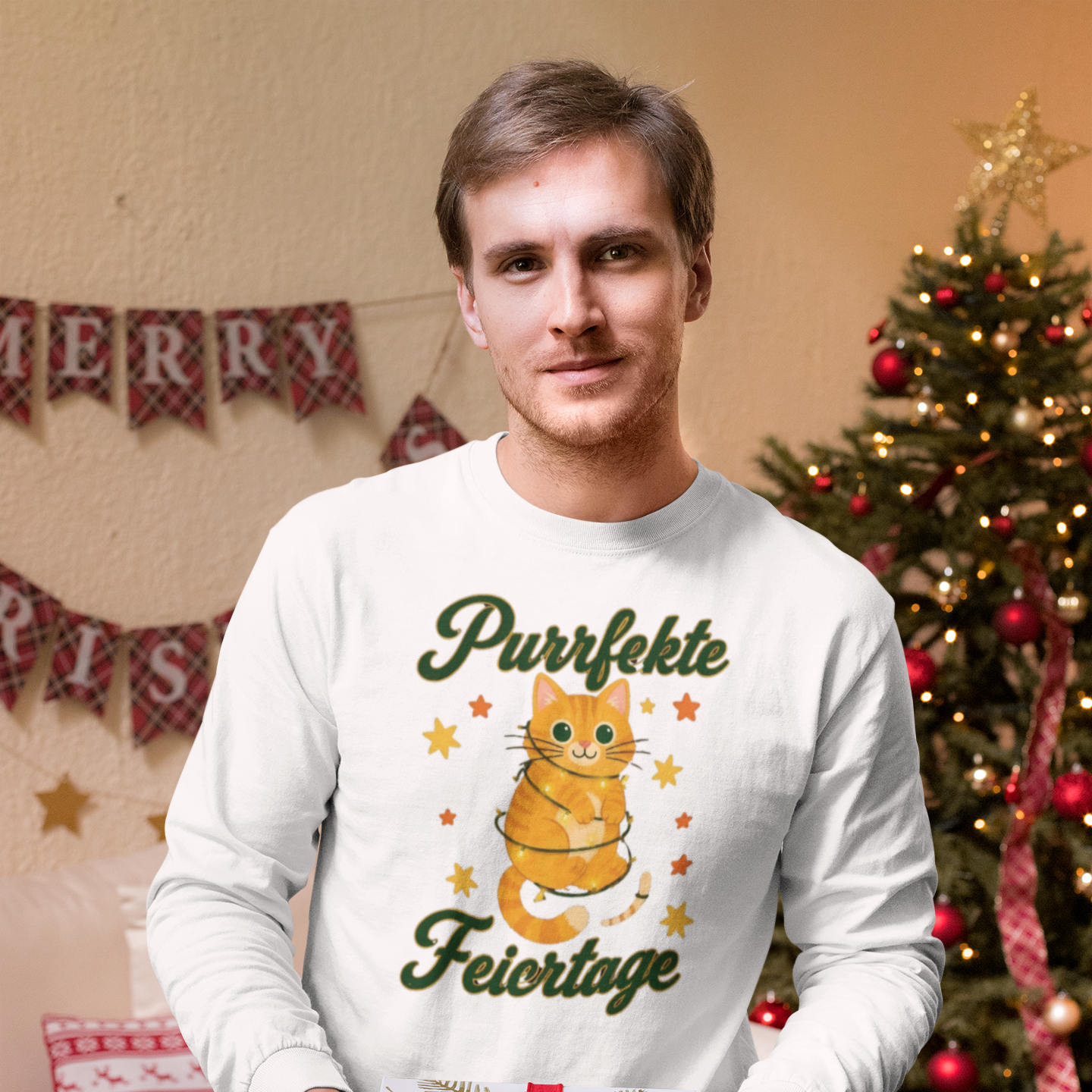 Purrfekte Feiertage Sweatshirt