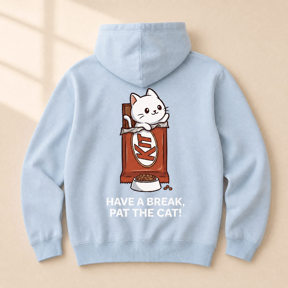 Have A Break, Pat The Cat Hoodie – Gemütlicher Kapuzenpullover für Katzenliebhaber von Mr.Fluffel