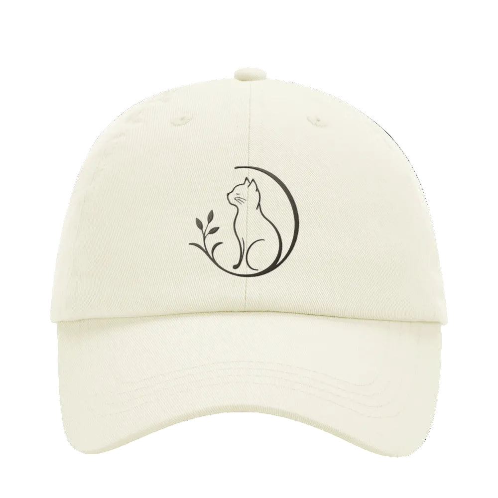 Mr. Fluffel Cap – Bestickte Dad-Cap mit Katzenmotiv von Mr.Fluffel